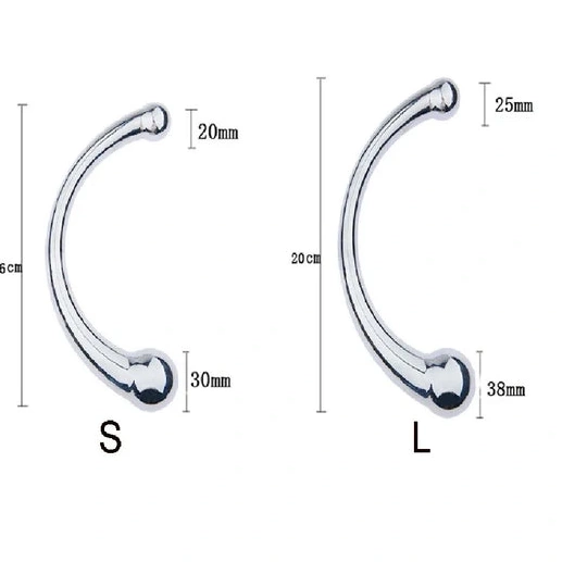Double 5858 Elegant Ended Stainless Hook Anal Steel 0730